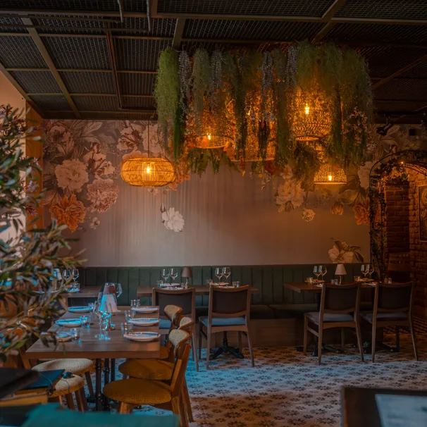Libanesisk mat och meze Tabbouli restaurang